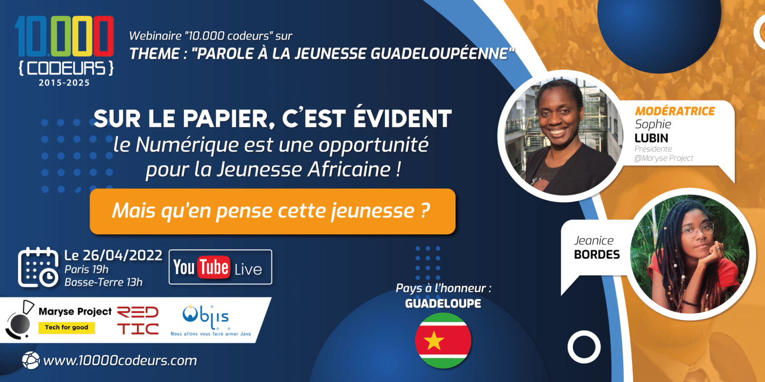 Numérique : parole à la Jeunesse d’Outre-Mer!