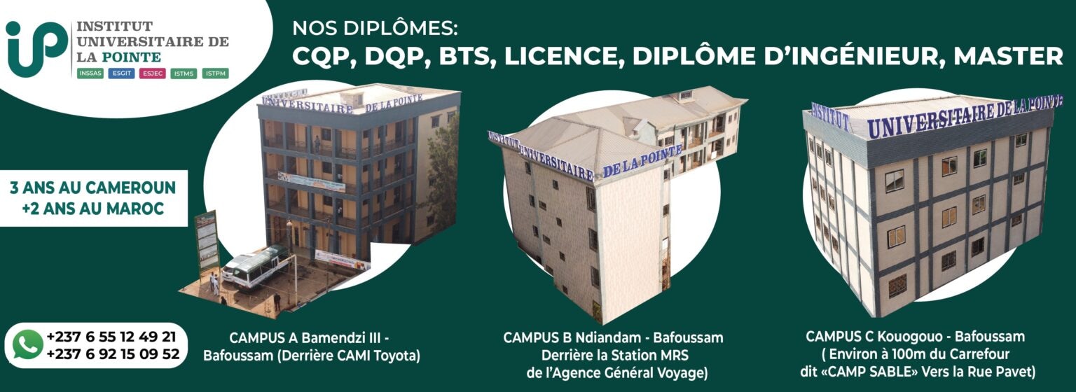 CAMEROUN : « 10.000 Codeurs » partenaire de l’Institut Universitaire de la Pointe (Bafoussam)