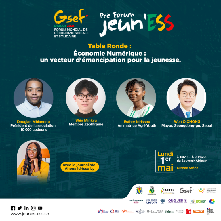 Forum mondial de l’économie sociale et solidaire (Dakar GSEF 2023)