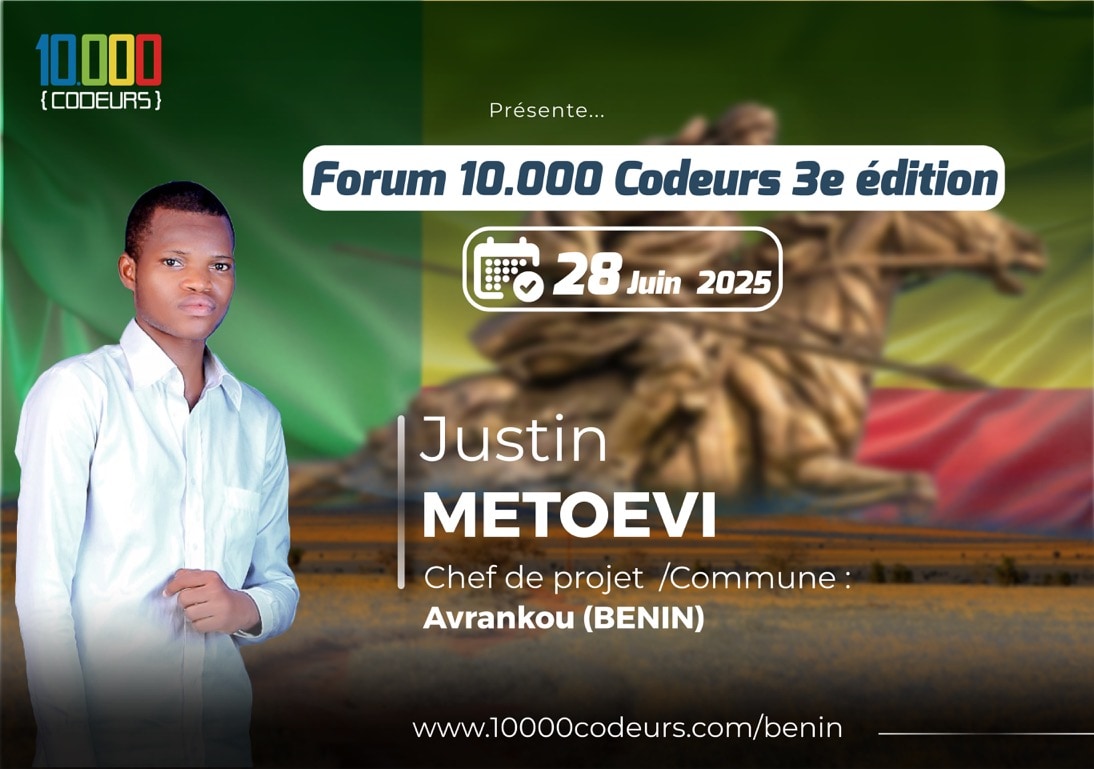 Bénin : forum « 10.000 Codeurs » à Avrankou