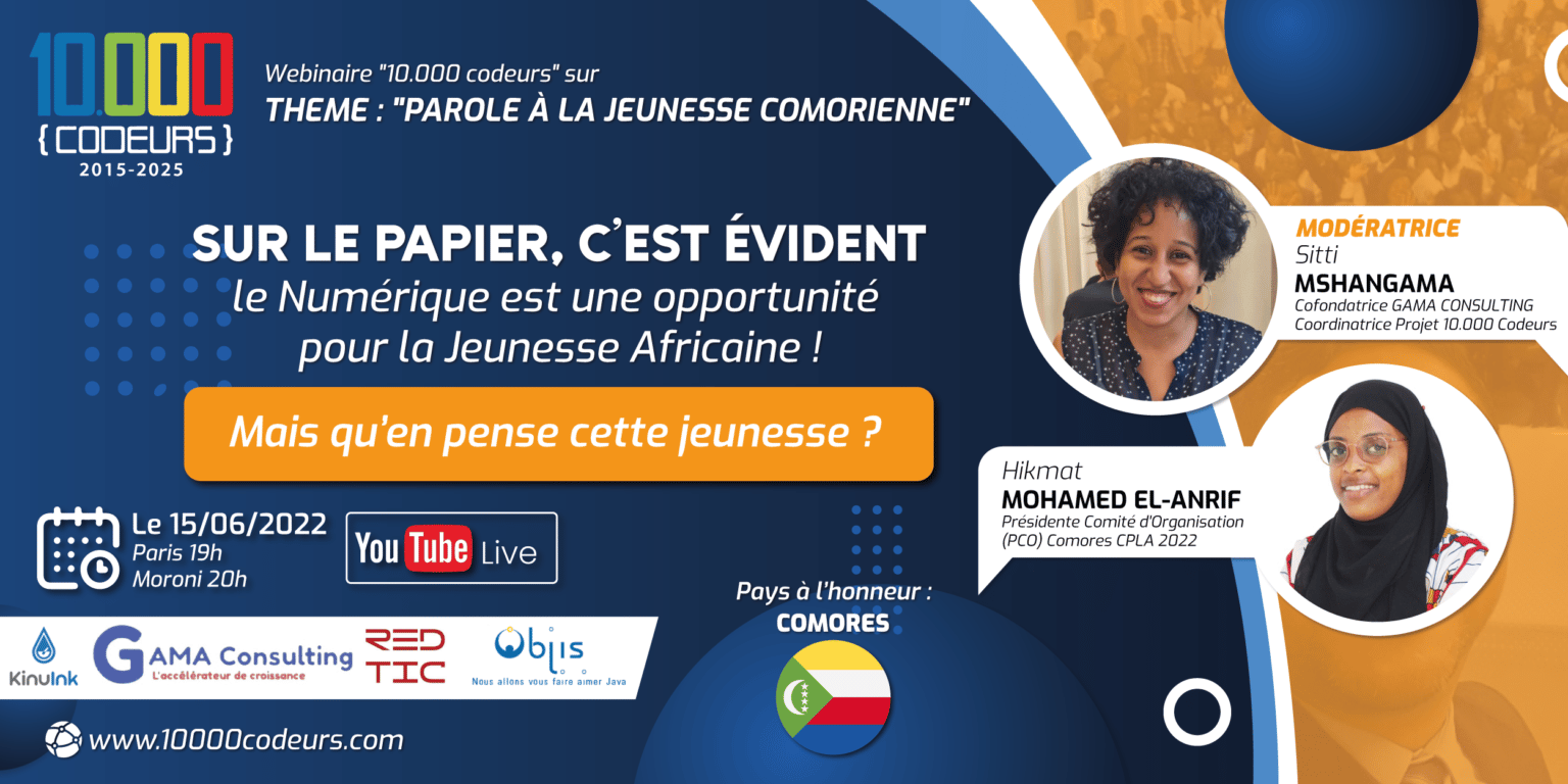 Numérique : parole à la Jeunesse Comorienne!