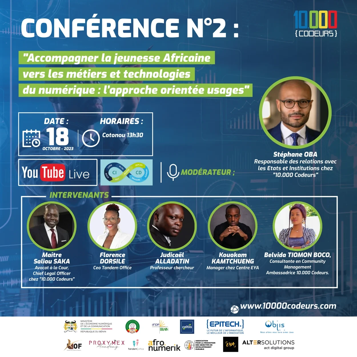 Sensibiliser la jeunesse Africaine au numérique : usages, métiers, technologies – Forum des métiers du numérique