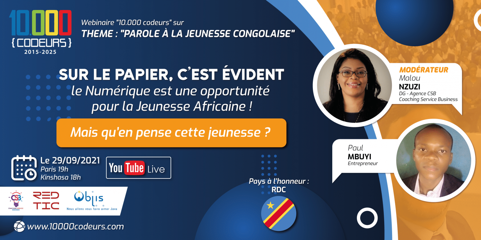 Numérique : parole à la Jeunesse Congolaise (Kinshasa)