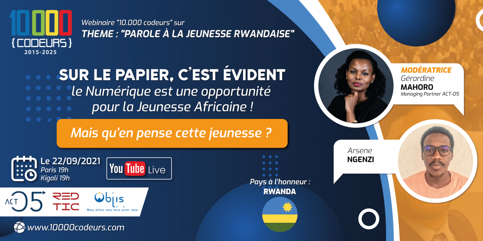 Numérique : parole à la Jeunesse Rwandaise!
