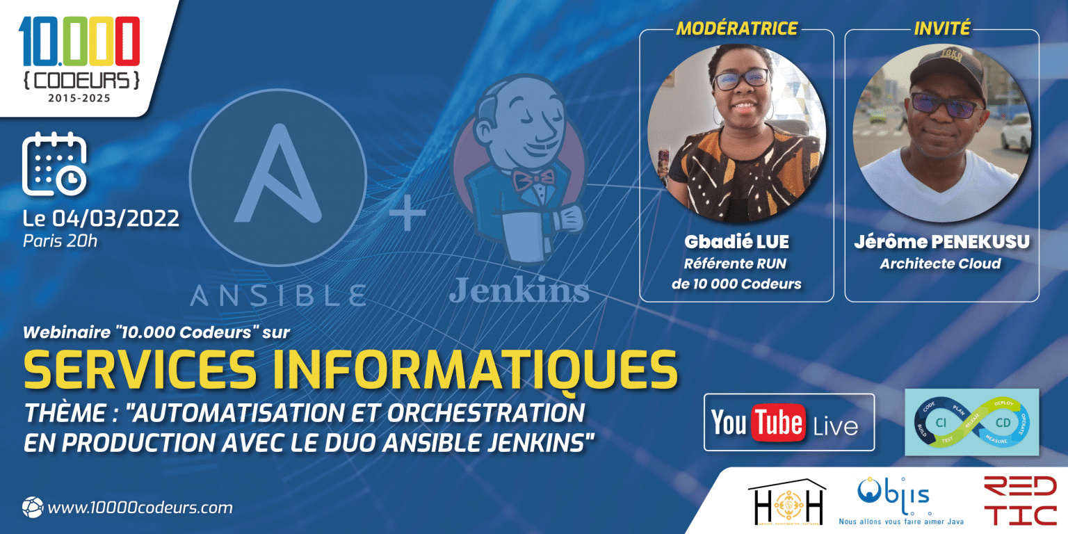 Automatisation et orchestration en production avec le duo Ansible Jenkins