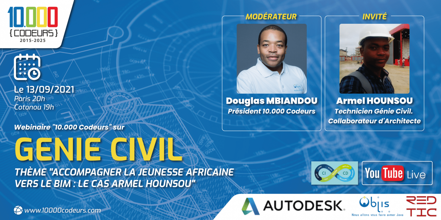 Accompagner la Jeunesse Africaine vers le BIM : le cas Armel HOUNSOU