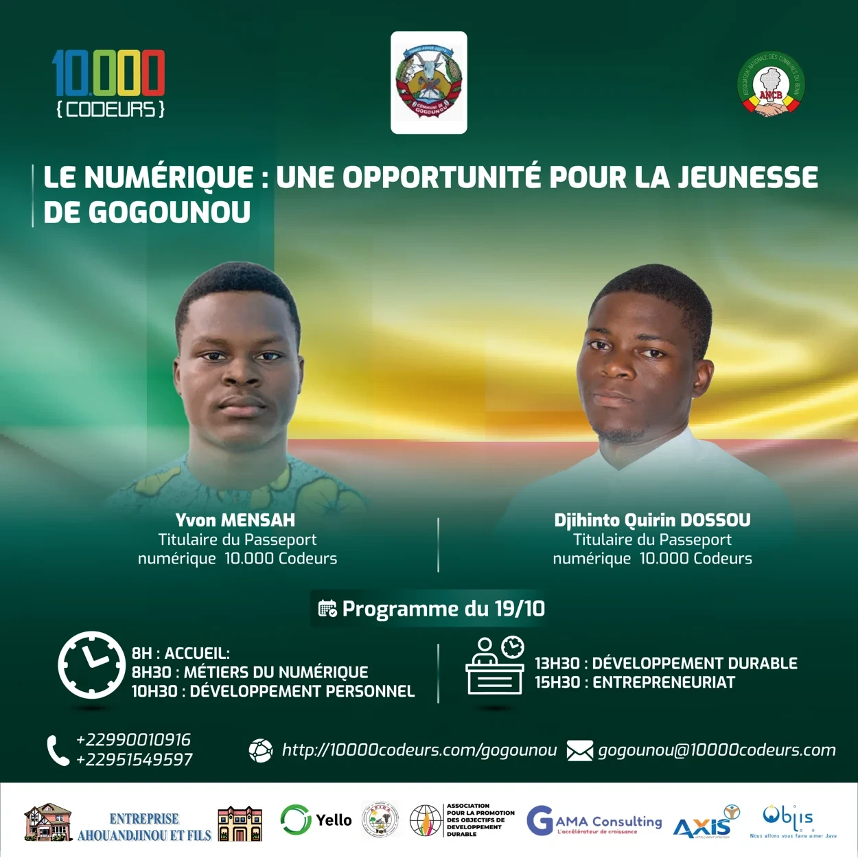 Bénin : le numérique au service de l’émancipation des citoyens et du développement durable de Gogounou