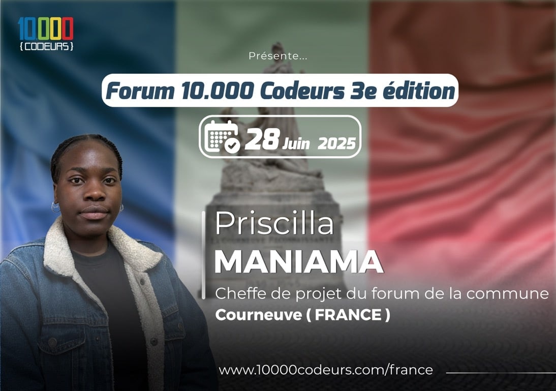 France : forum « 10.000 Codeurs » 28/06/2025 à La Courneuve