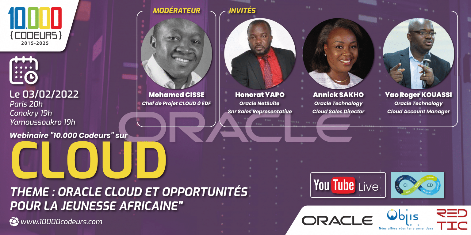 Oracle Cloud et opportunités pour la jeunesse africaine
