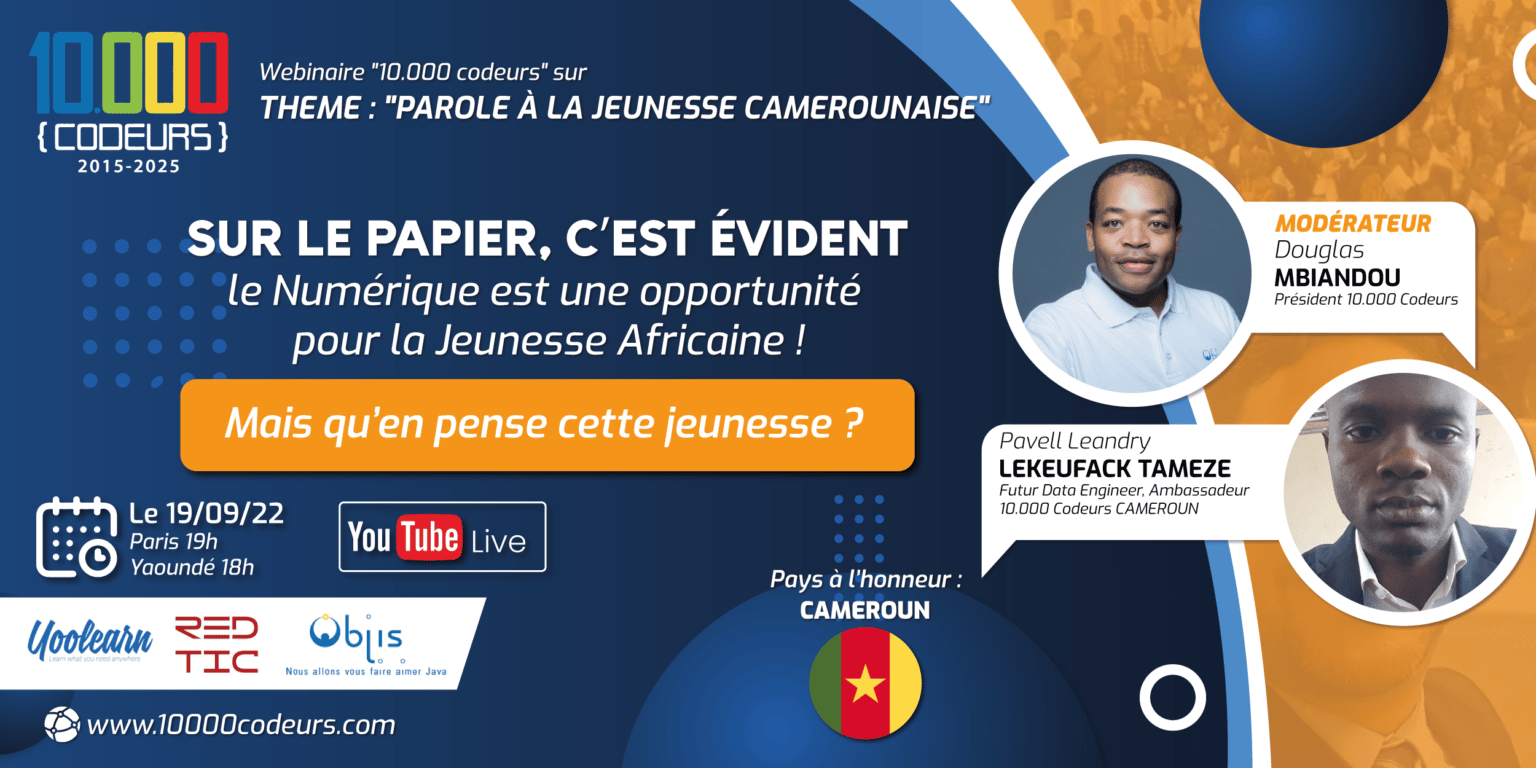 Numérique : parole à la Jeunesse Camerounaise!