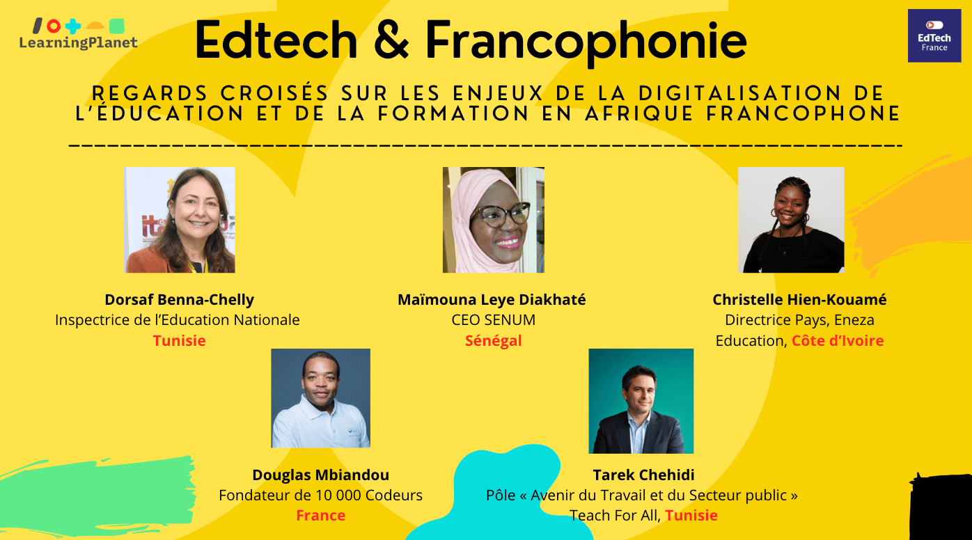 Edtech/Francophonie : Enjeux de la digitalisation de l’éducation et de la formation en Afrique