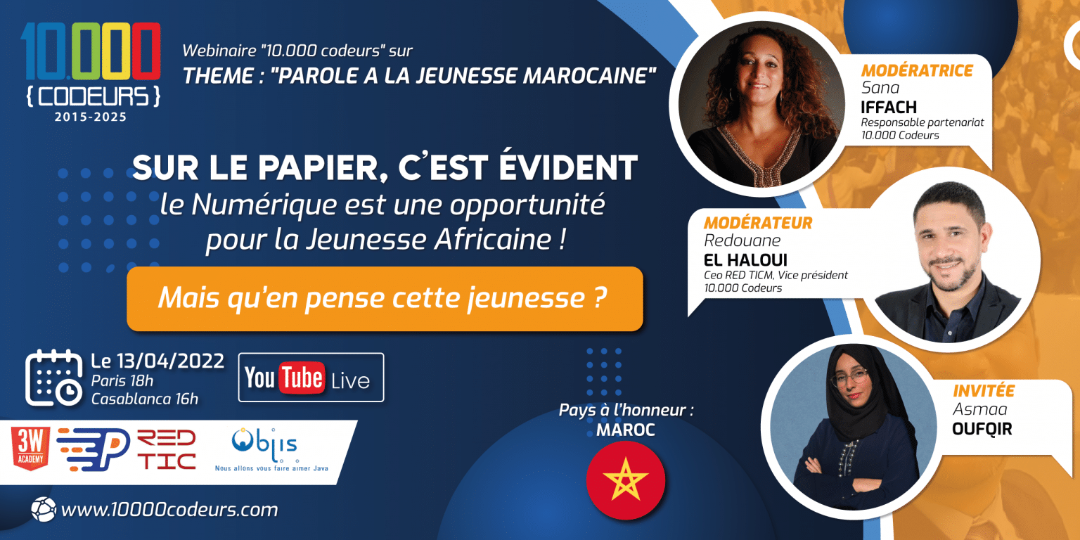 Numérique : parole à la Jeunesse Marocaine!