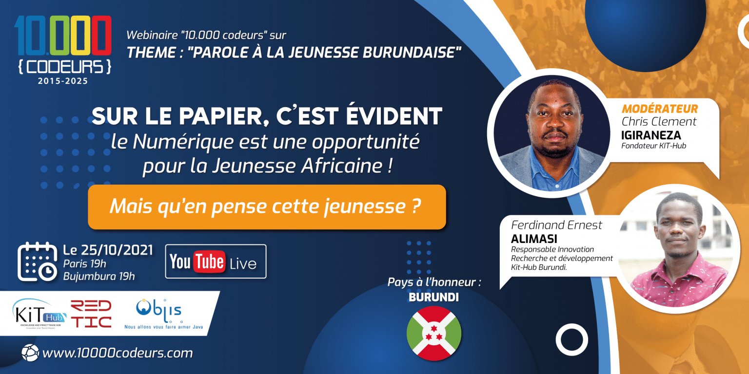 Numérique : parole à la Jeunesse Burundaise