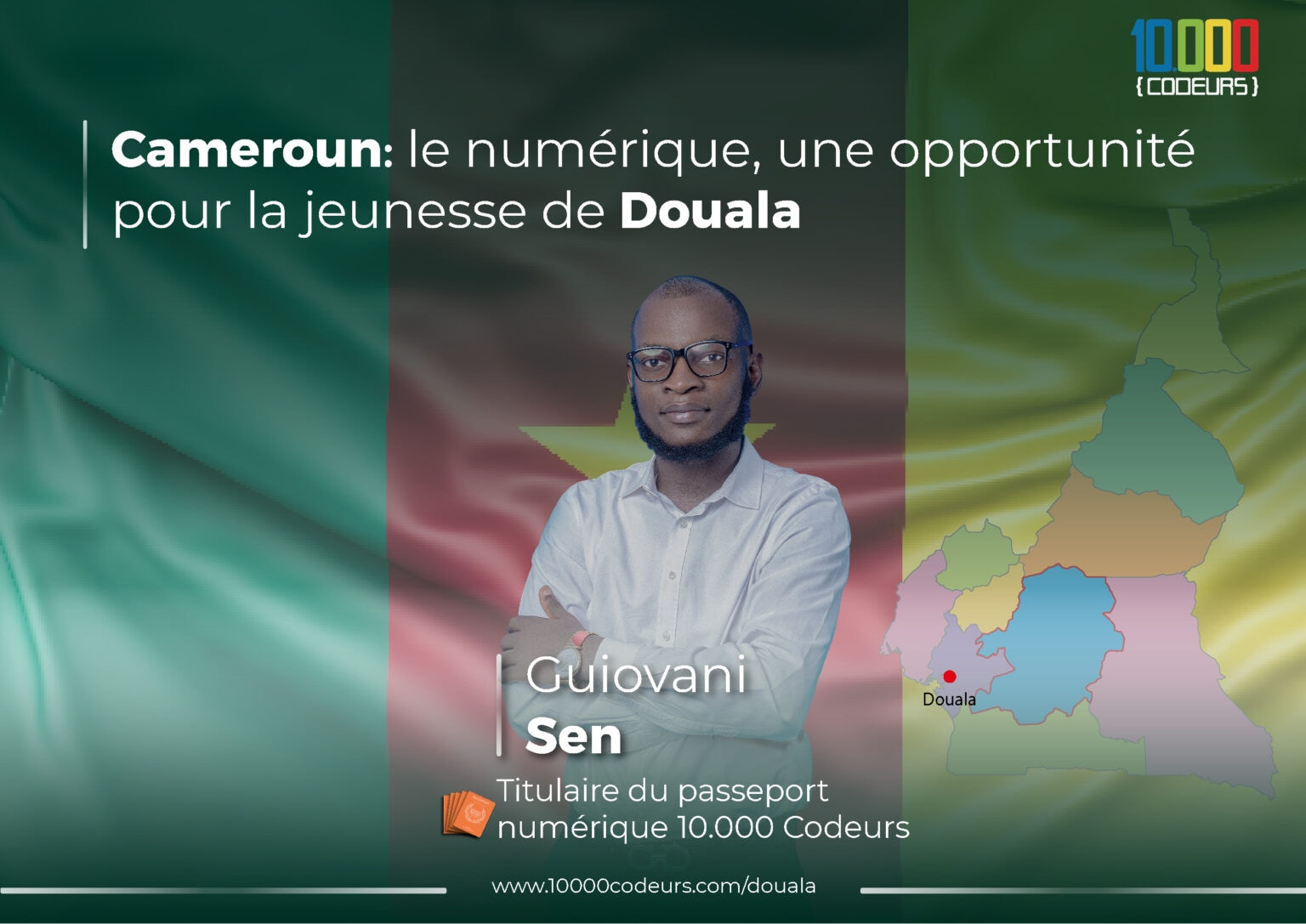Soirée ‘10.000 Codeurs’ spécial Cameroun 7/03/2025 – Paris