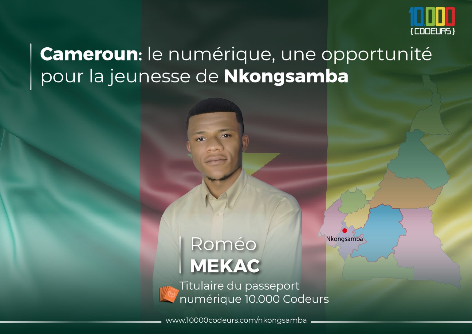 Cameroun : accompagner la jeunesse de Nkongsamba vers les métiers du numérique et l’entrepreneuriat