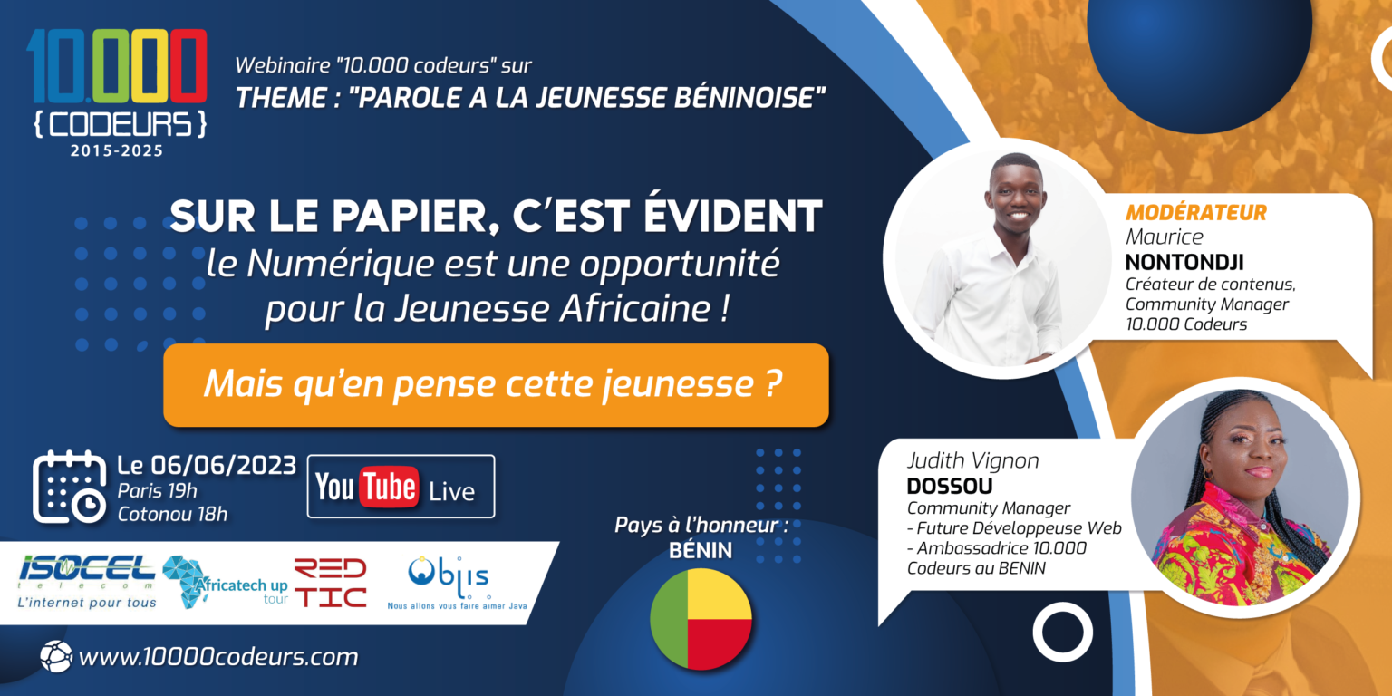Numérique : parole à la Jeunesse Béninoise!