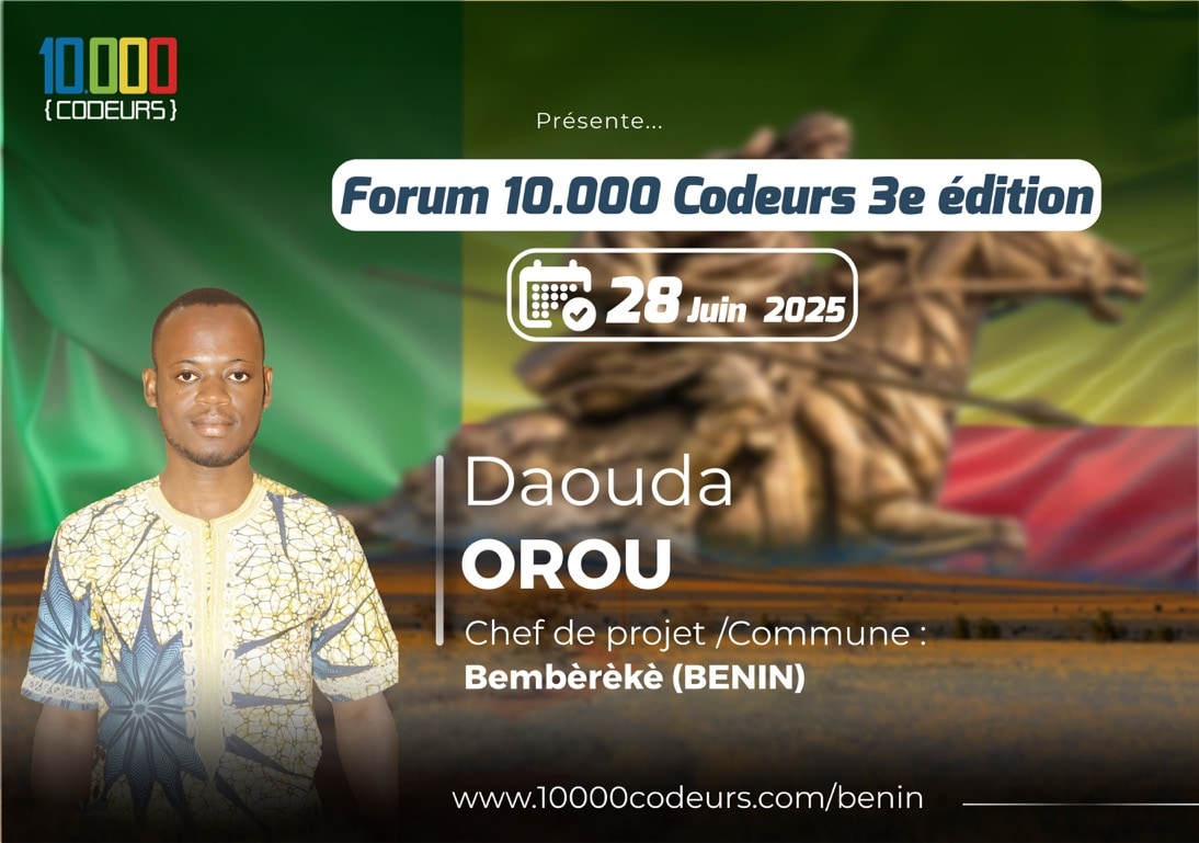 Bénin : accompagner la jeunesse de Bembéréké vers les métiers du numérique et l’entrepreneuriat