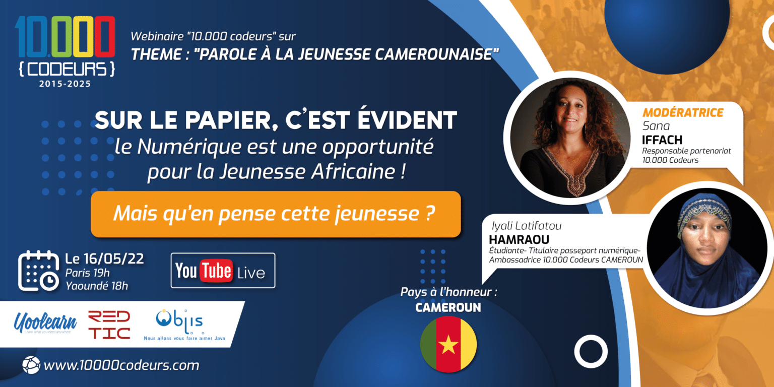 Numérique : parole à la Jeunesse Camerounaise!