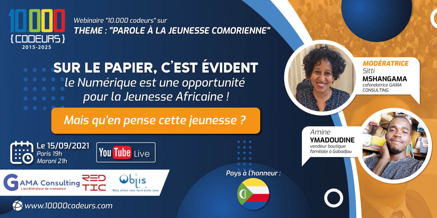 Numérique : parole à la Jeunesse Comorienne!