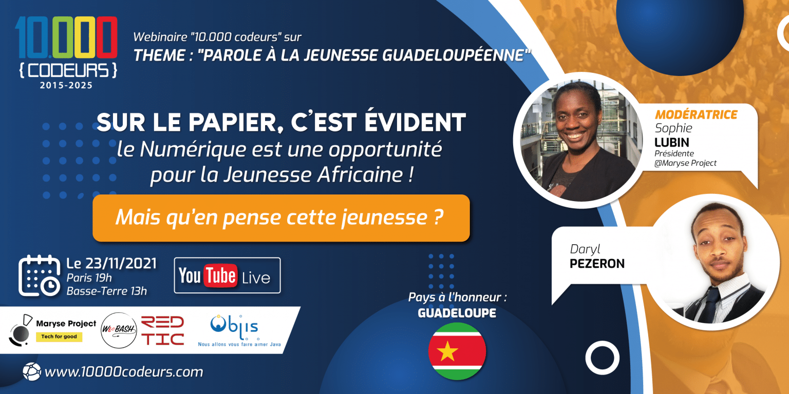 Numérique : parole à la Jeunesse d’Outre-Mer!