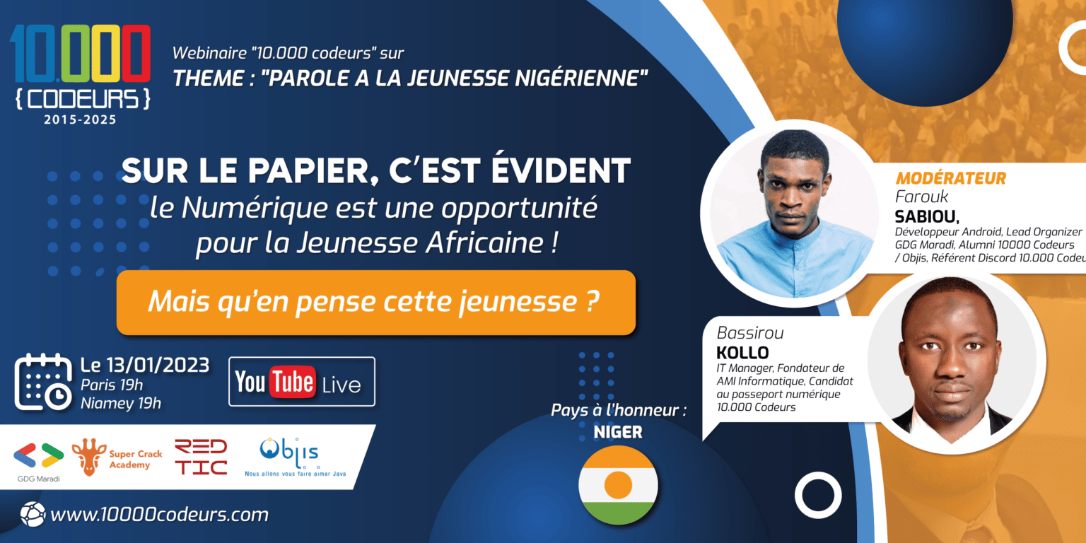 Numérique : parole à la Jeunesse Nigérienne!