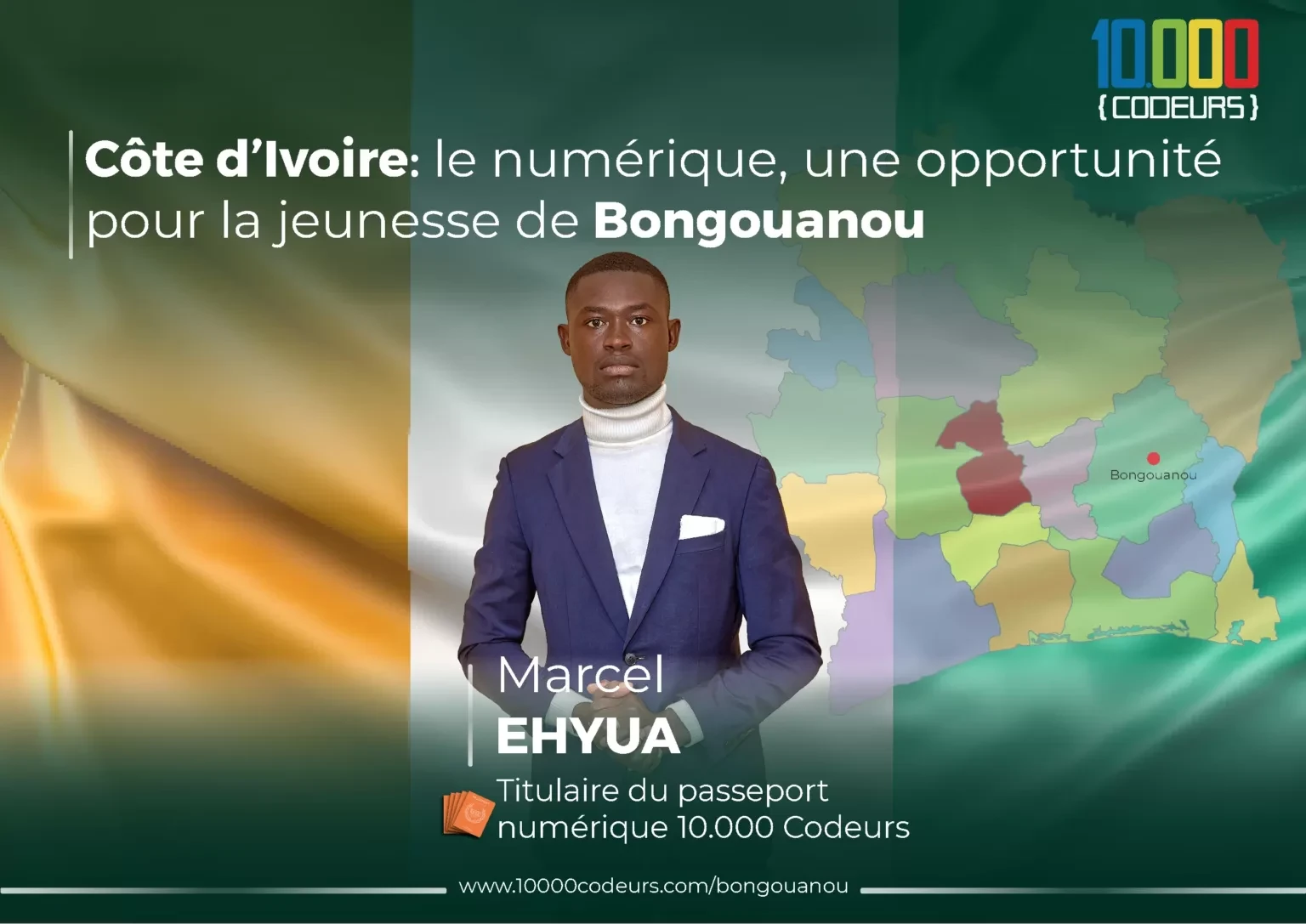 Côte d’Ivoire : accompagner la jeunesse de Bongouanou vers les métiers du numérique et l’entrepreneuriat