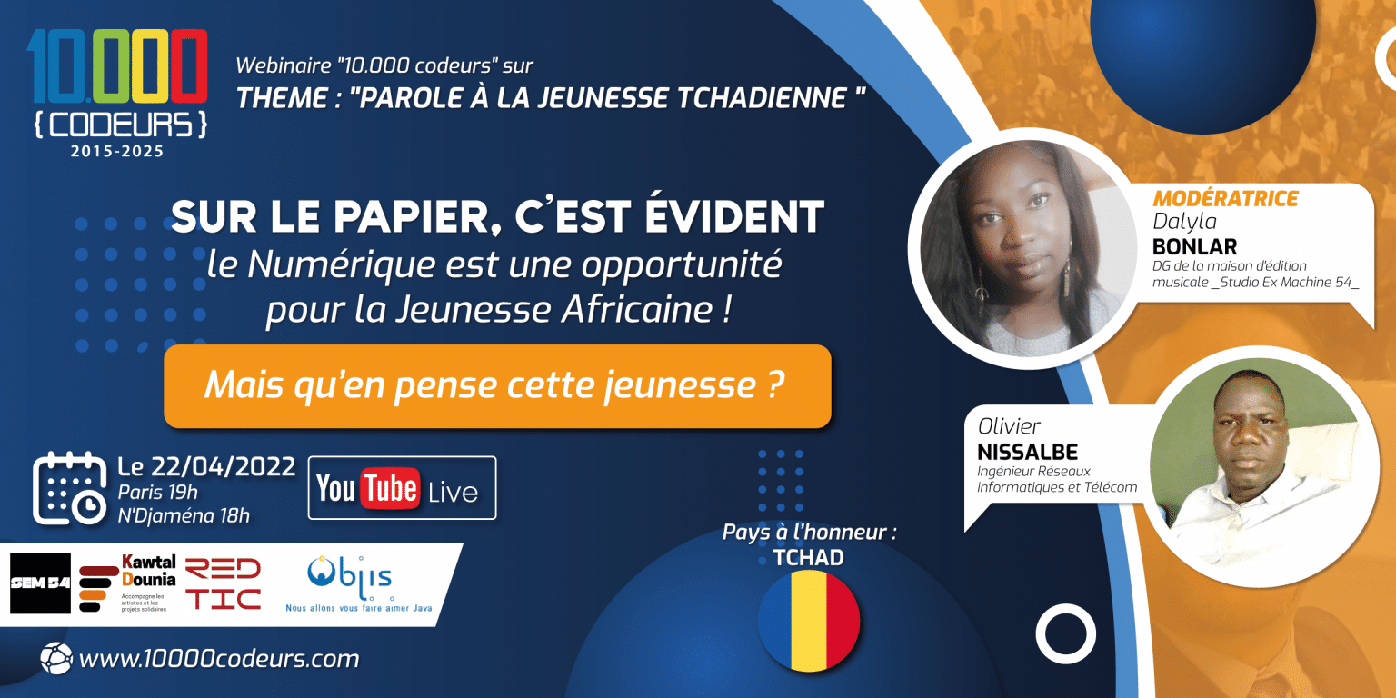 Numérique : parole à la Jeunesse Tchadienne