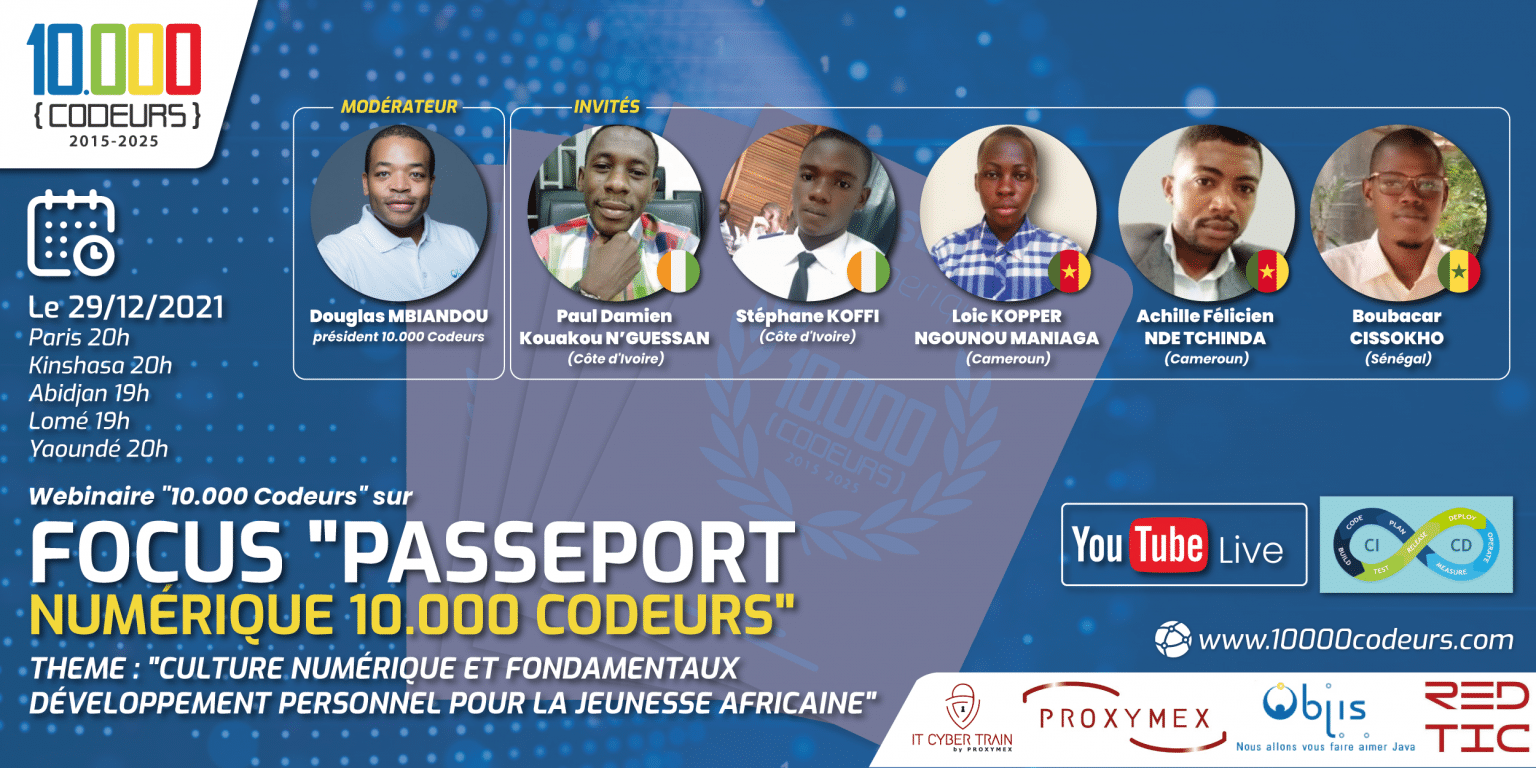Passeport Numérique « 10.000 Codeurs » : témoignages.