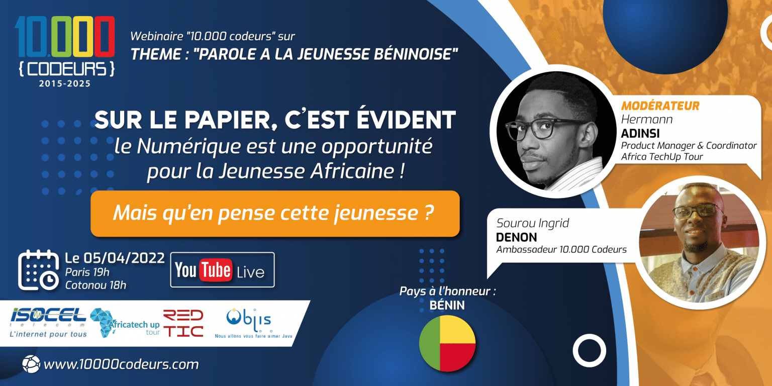 Numérique : parole à la Jeunesse Béninoise!
