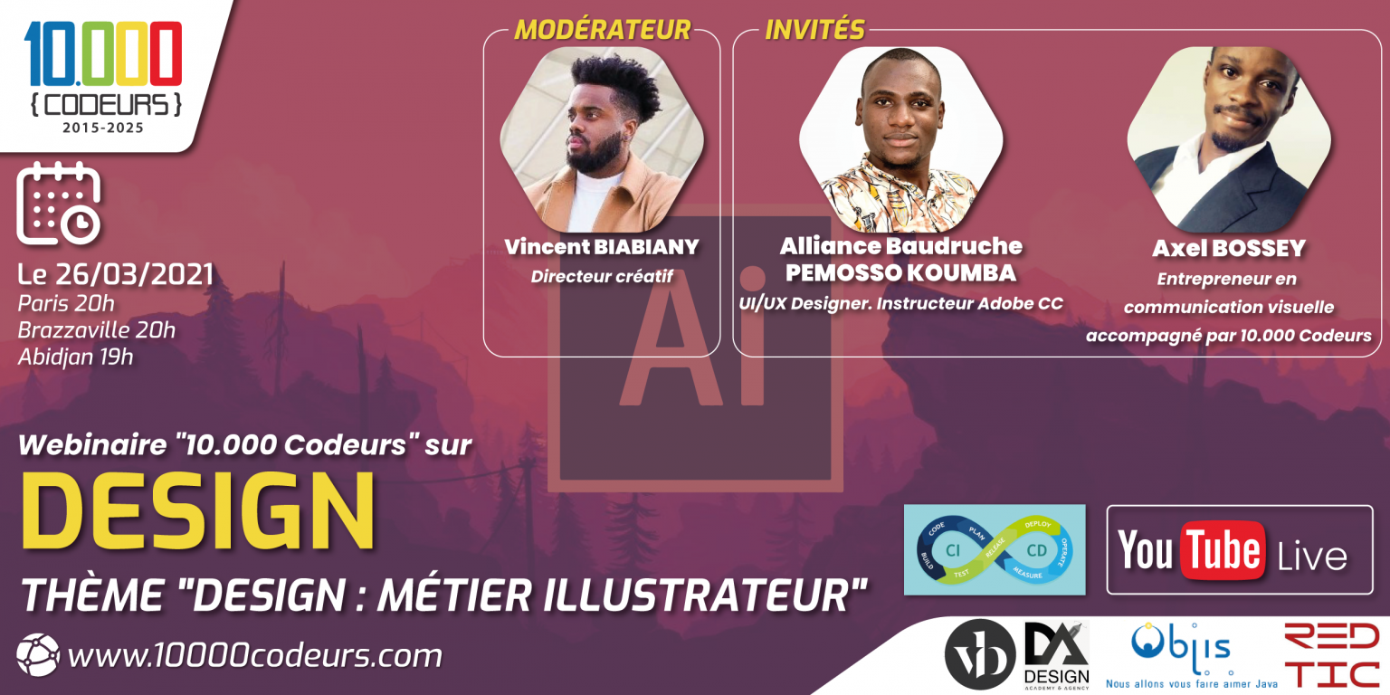 Design : le métier d’Illustrateur expliqué à la Jeunesse Africaine